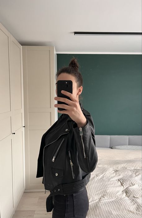 Ramoneska 100% naturalna skóra