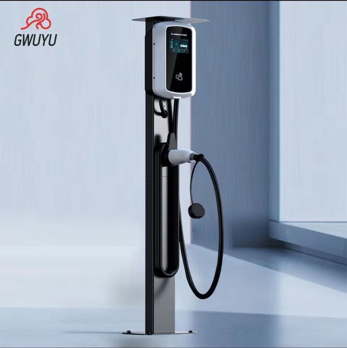 Poste Vertical p/ Wallbox c/ Sombra - Exterior