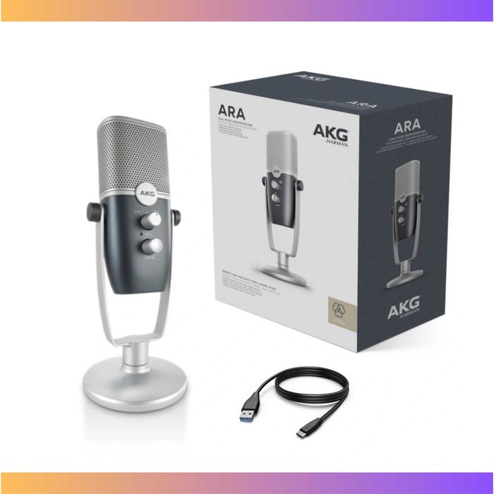 Mikrofon pojemnościowy AKG ARA USB-C do komputera