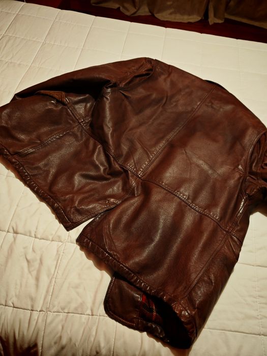 Marlboro Classics Vintage casaco de couro