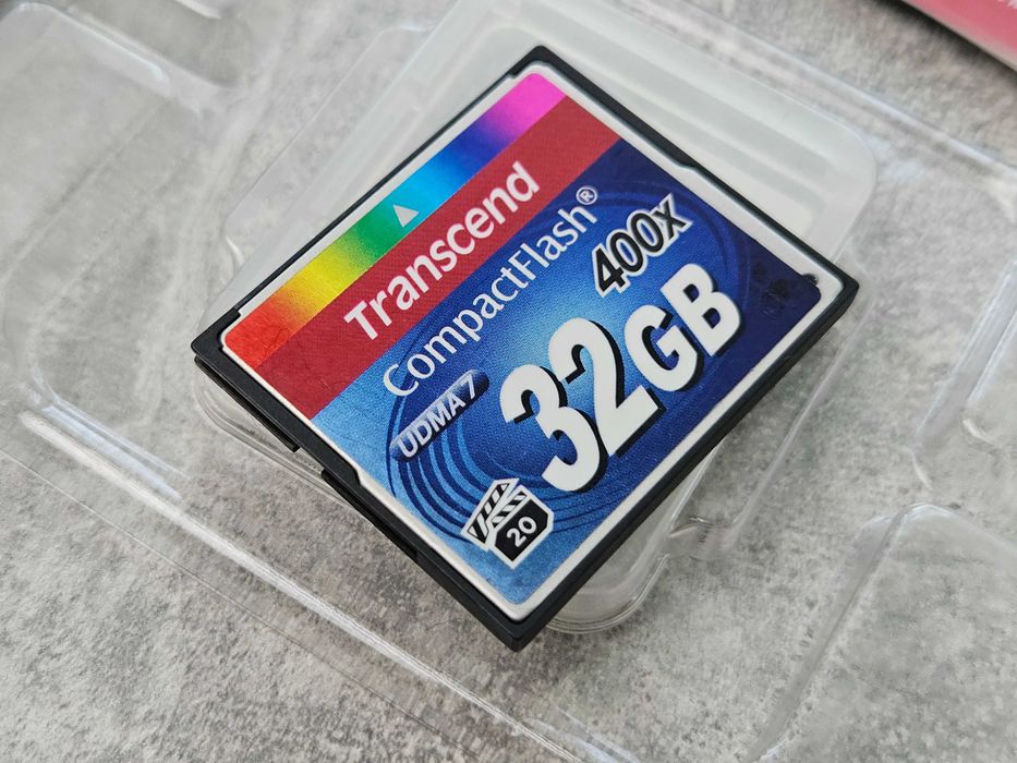 Картка CompactFlash TRANSCENT 32Gb x400 UDMA7 PREMIUM