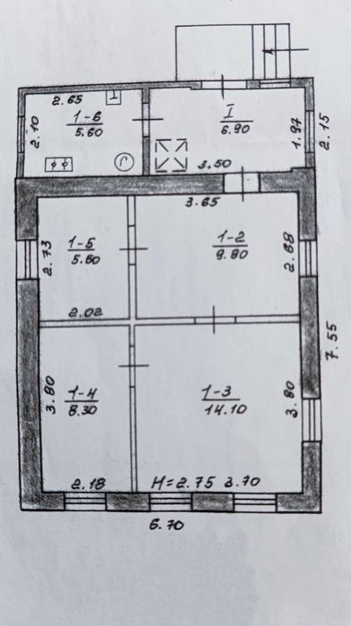 D1A Продам дом Холодная Гора, пер. Варшавский.
