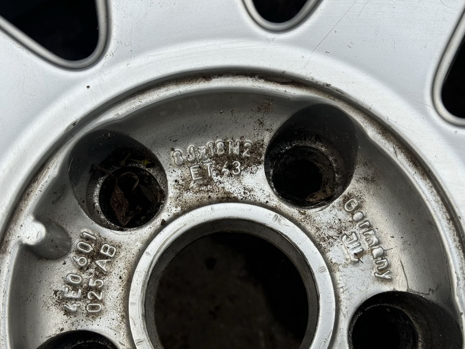 Титани R18 audi 5x112 E43 Диски skoda Passat B6 golf колеса