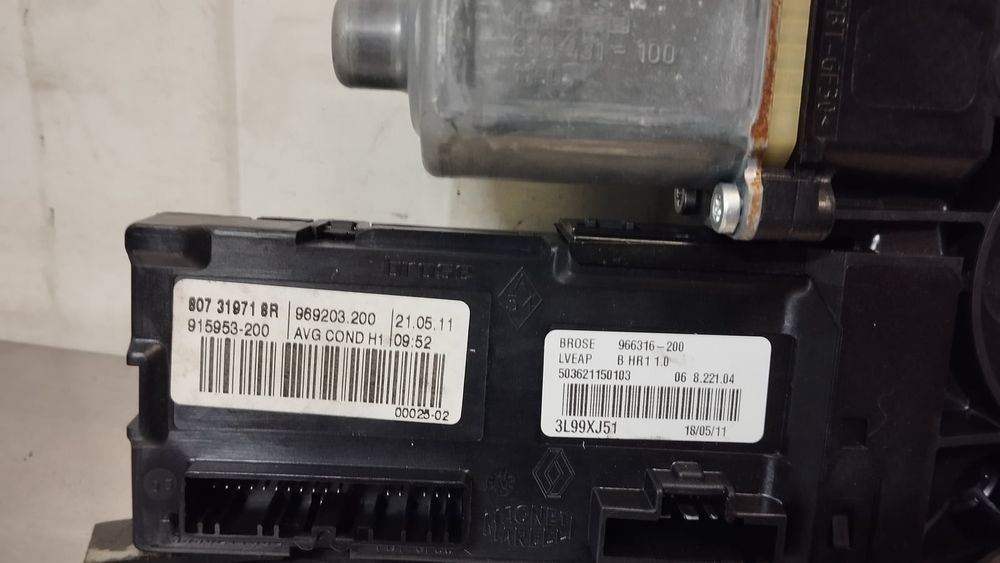 Motor Vidro Frente Esquerdo RENAULT GRAND SCÉNIC III - 807319718R