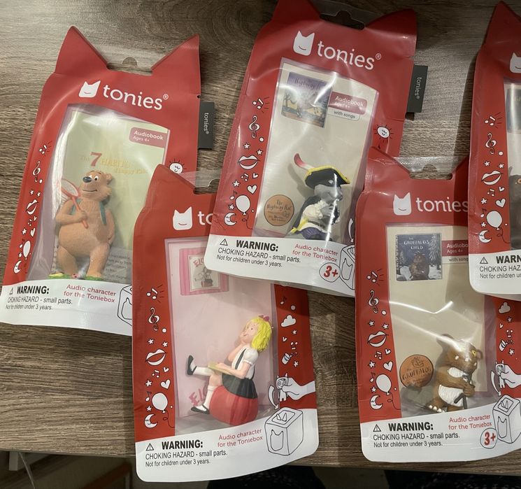 Англійські tonie для Toniebox