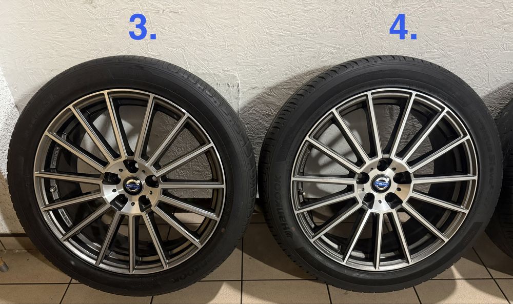20 cali Volvo XC60 Ford Kuga Edge 5x108 ET45 8.5J felgi koła komplet