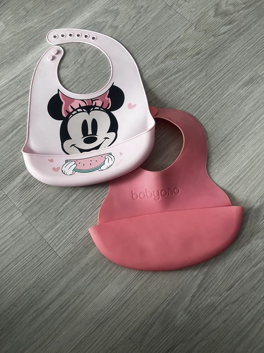 Śliniaki  wielorazowe gumowe 2 sztuki