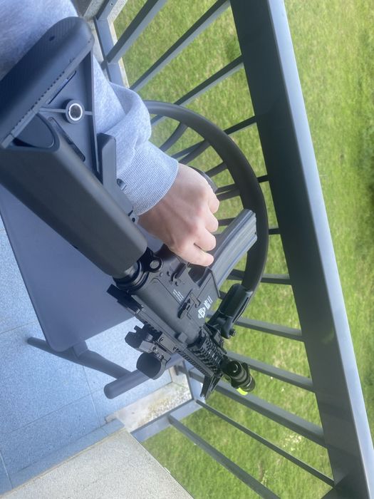 G&G CM16 com extras airsoft