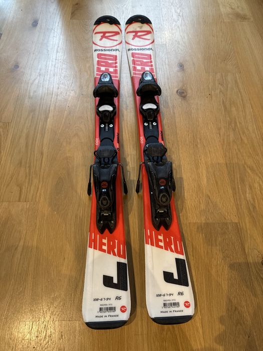 Narty dzieciece Rossignol Hero 100 cm