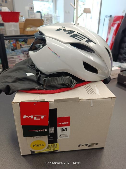 Kask Rowerowy Manta Met 56-58cm