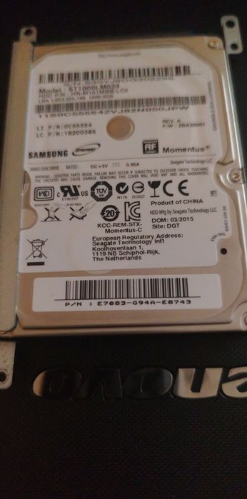 Dysk 1TB laptop Lenovo G50