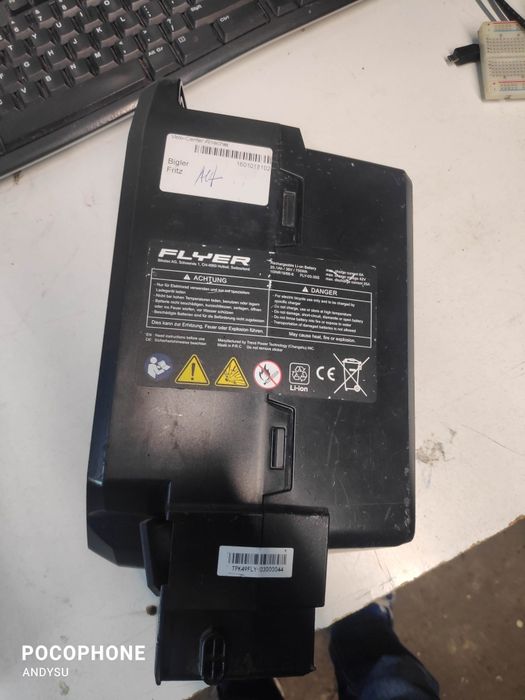 Bateria do roweru Flyer Panasonic SIB  750 Wh.