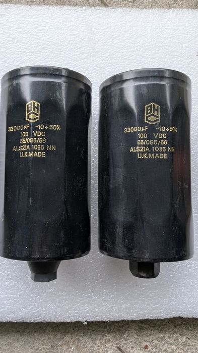 Condensador 33000uF 100Vdc