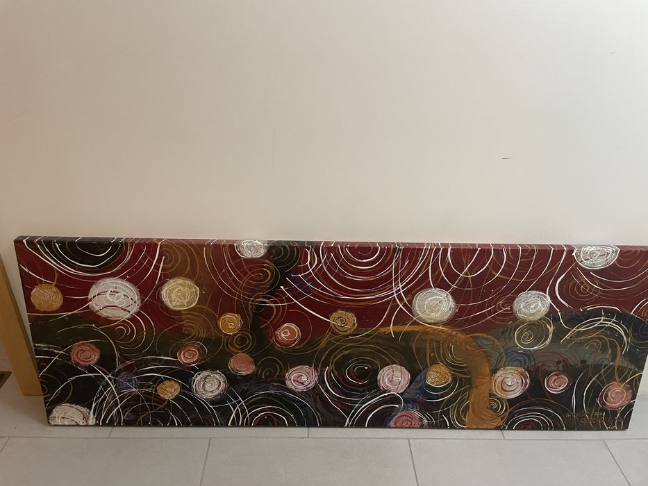 Tela abstrata 180x60