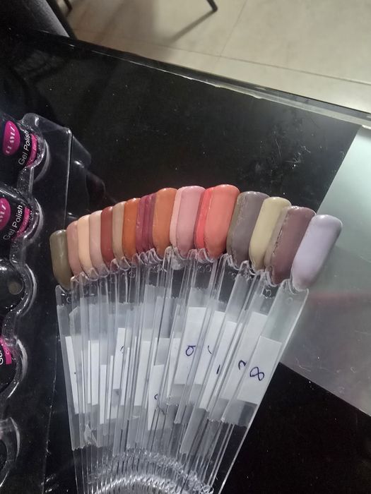 24 cores de verniz de gel