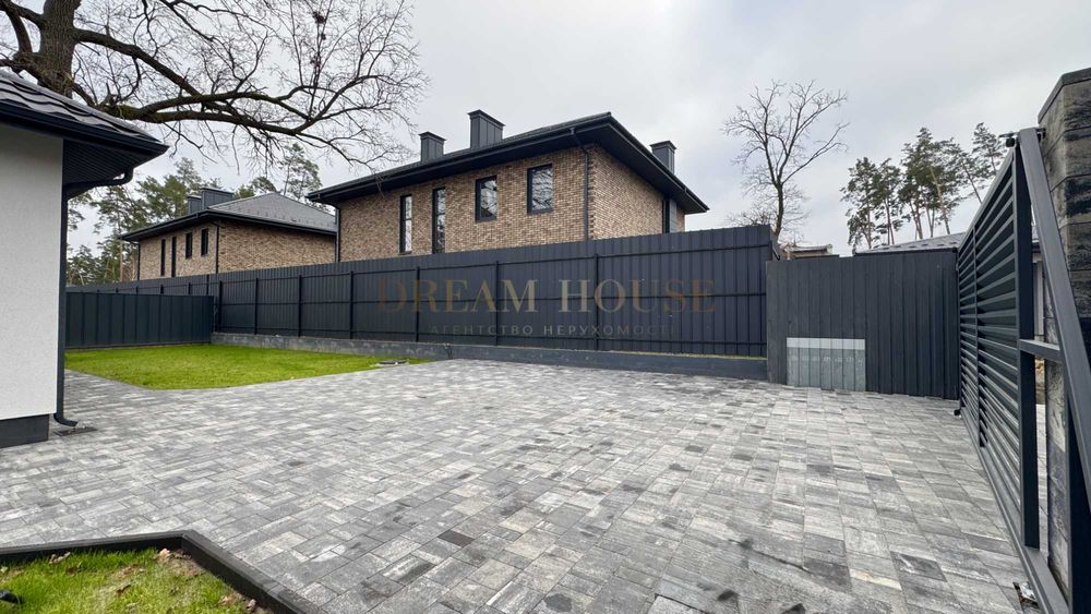 Одноповерховий будинок на 5 сотках у Бучі. Газове опалення