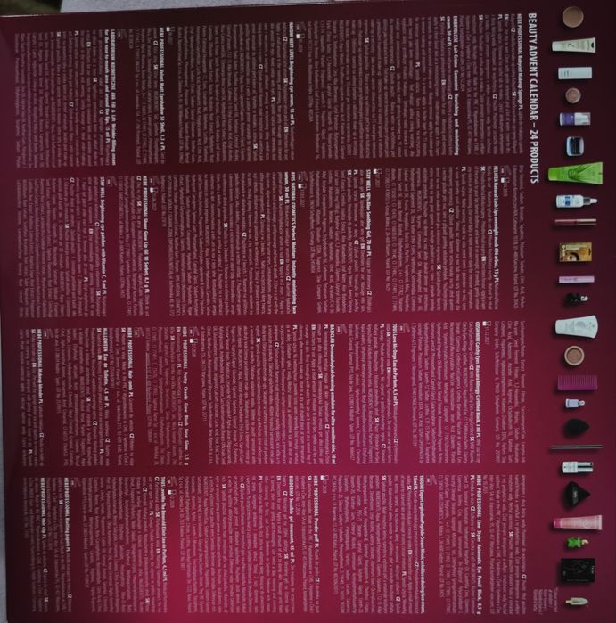 Hit adwentowy kalendarz z kosmetykami premium