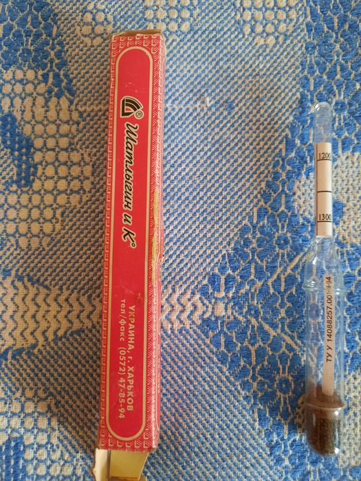 Ареометр для плотности кислоты или другой жидкости