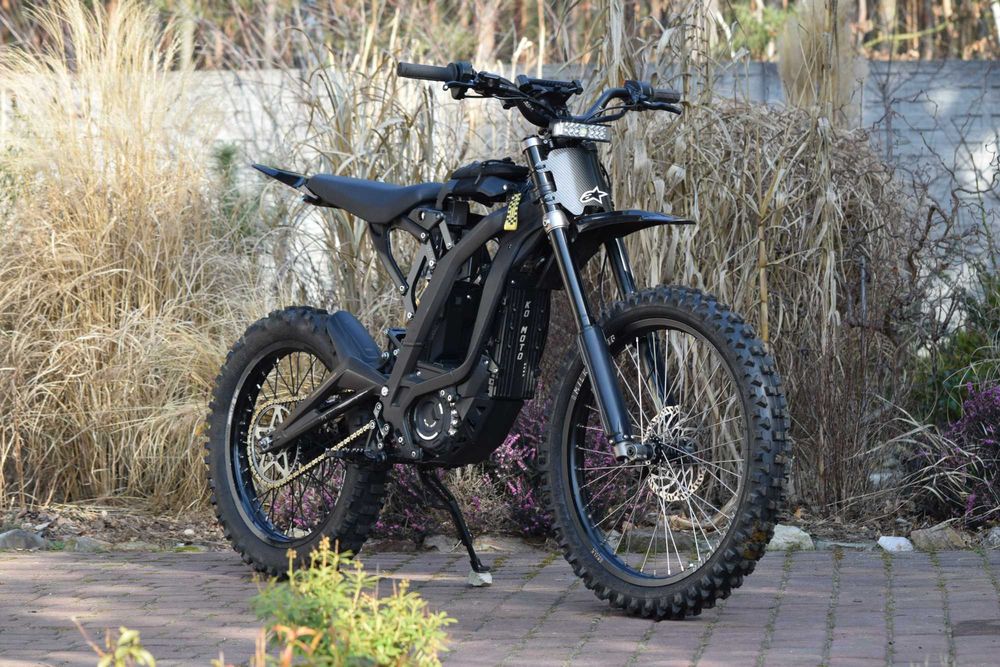 Surron Light Bee L1E, 12kW bateria 60V 60Ah, zarejestrowany, po modach