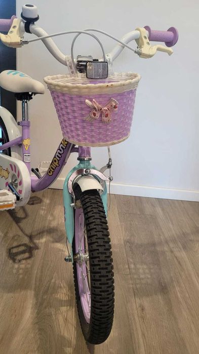 Rower dziecięcy Chipmunk CM16, fioletowy 16 cali