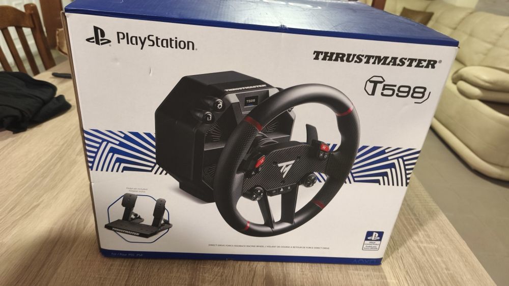 PlayStation Thrustmaster novo em folha