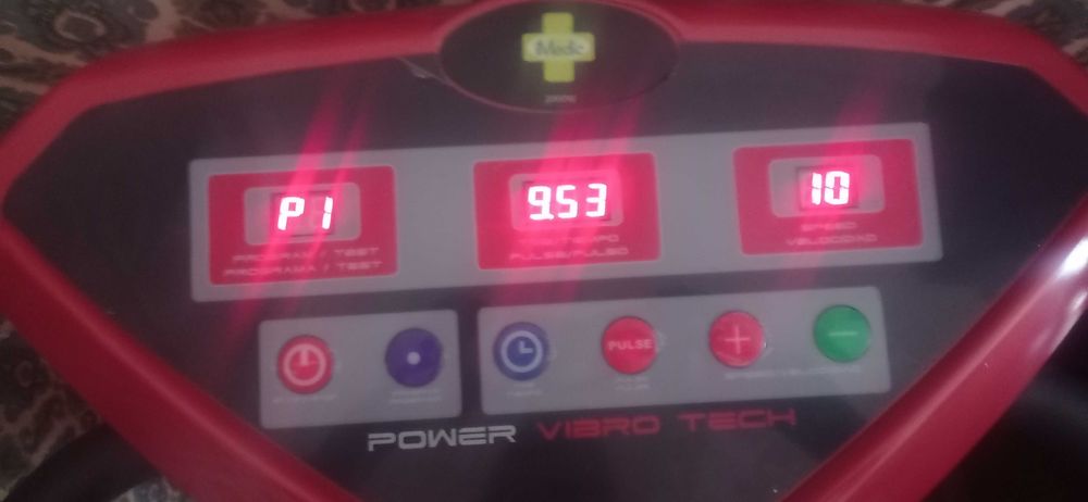 Máquina ginástica POWER VIBRO TOUCH da iMedic