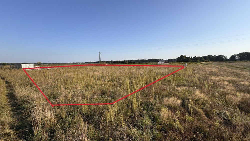 Działka Budowlana  600 m2 + MPZP