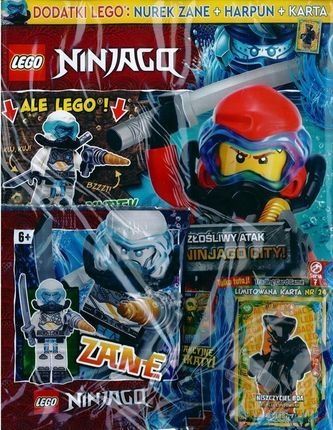 LEGO NINJAGO gazetka z figurką i limitowaną kartą