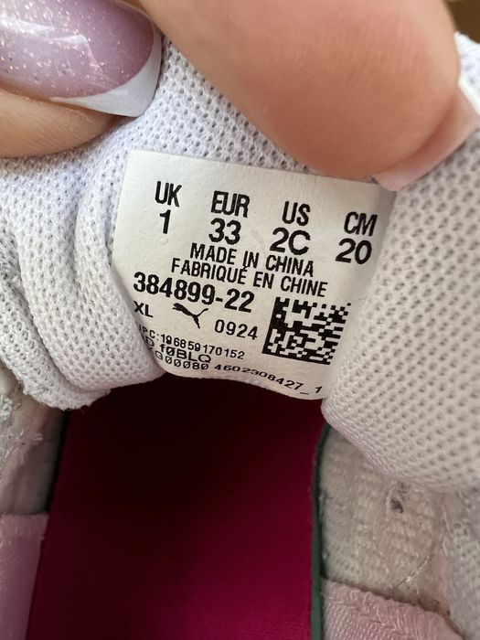 Кросівки пума для дівчинки оригінал