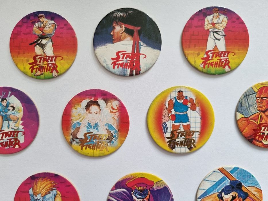 Żetony Street Fighter tazo tazos