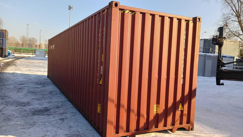 Kontener morski 12 metrowy / 40 HC / Pewny Kontener - PZ