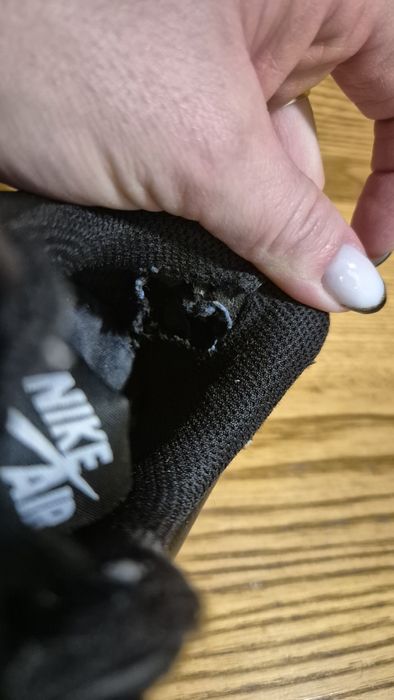 Nike air force 38. 5 skórzane
Zapiętki wytarte