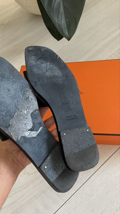 Klapeczki Hermes damskie biało czarne lato viral