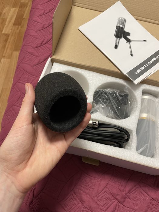 Микрофон конденсаторный студийный "STUDIO microphone series"