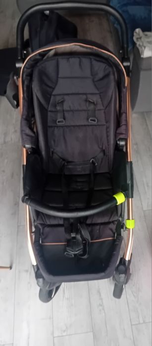 Wózek spacerówka plus gondola Bebetto Nico Stilo