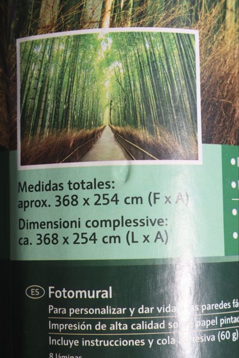 Papel de Parede Bambu