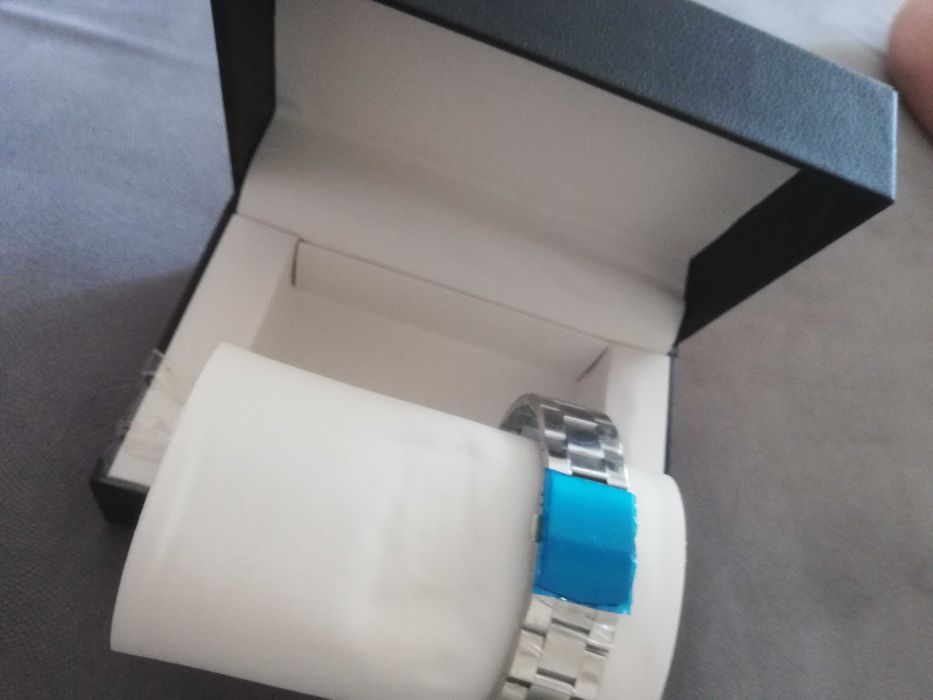 Zegarek męski na rękę Weiguan analogowy stalowy