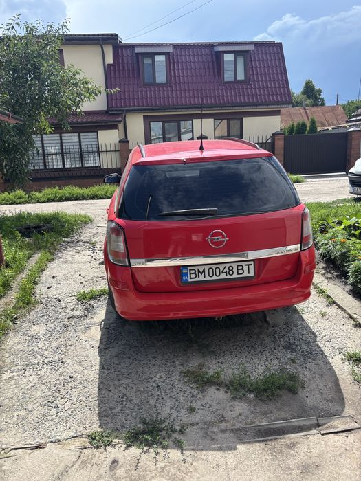 Opel Astra H после бокового удара