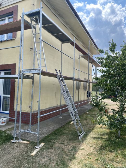 Malowanie elewacji, malowanie zewnętrzne i wewnętrzne