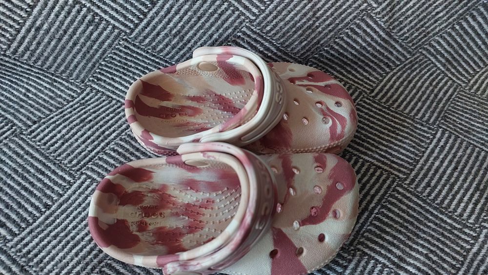 Крокси, Сабо, Крокс, Crocs  Marbled Clog С6, 13-13,5см
