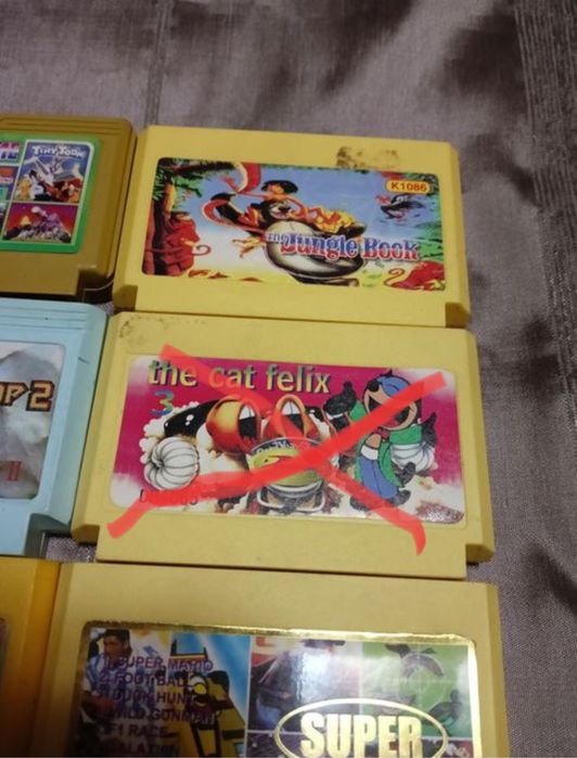 Картриджи денди.