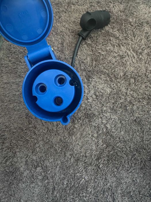 Адаптер, перехідник, конектор 32 ампера на 16 ампер