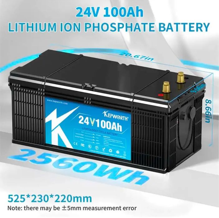 Акумулятор LiFePo4 Kepworth 24V 100AH  lifepo4