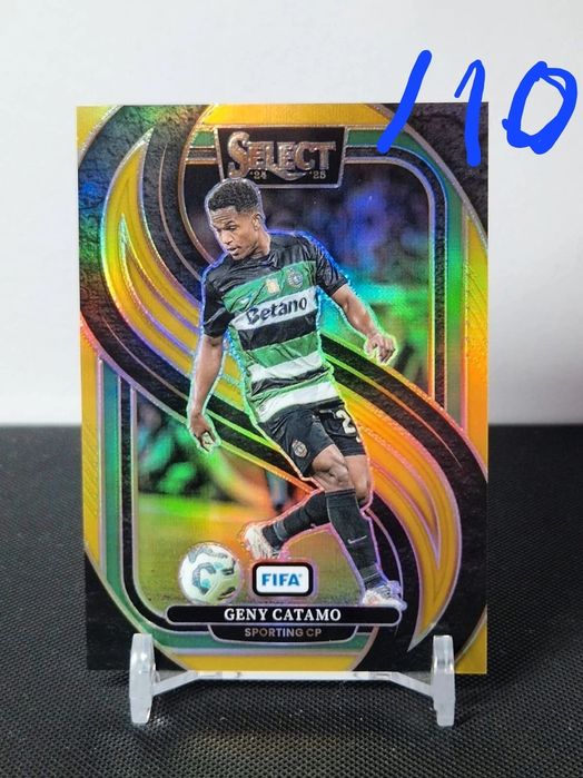Cromo panini select Geny Catamo numerada 09/10