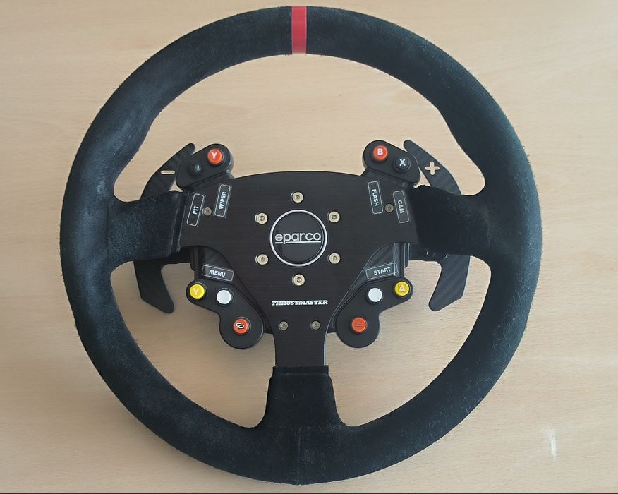 Volante Thrustmaster Sparco R383 compatível com PC e Xbox