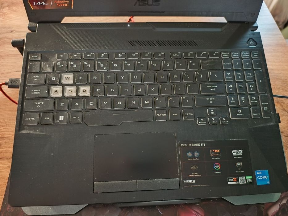Laptop Asus TUF FX506H i5-11400H ,rtx3050Ti, 16gb