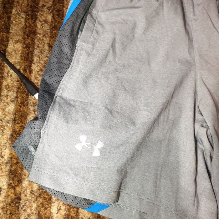 Нові! Under armour dry-fit шорти чоловічі сірі S/M 44/46