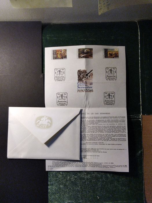 1976 FDC 6° Centenário Da Lei Das Sesmarias MNH **