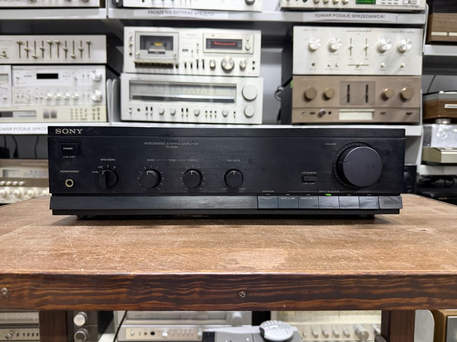 ‼️ Sony TA-A200 – Wzmacniacz Stereo Hi-Fi z Wejściem Phono i Klasyczną Konstrukcją Sony | Audio Room