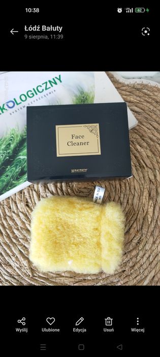 Face cleaner do peelingu twarzy samą wodą Raypath